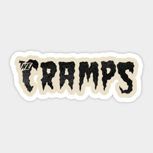 The Cramps - Retro Design Sticker